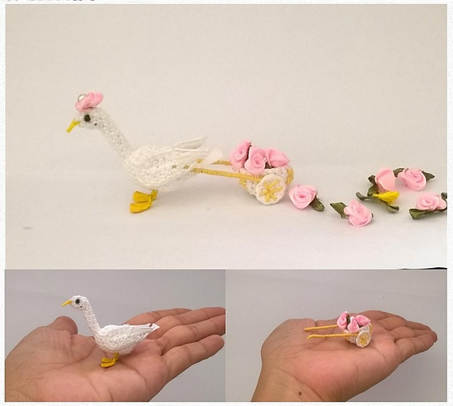 Mini Goose and wagon