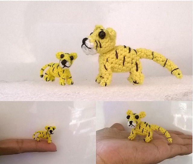 Mini Tiger Amigurumi
