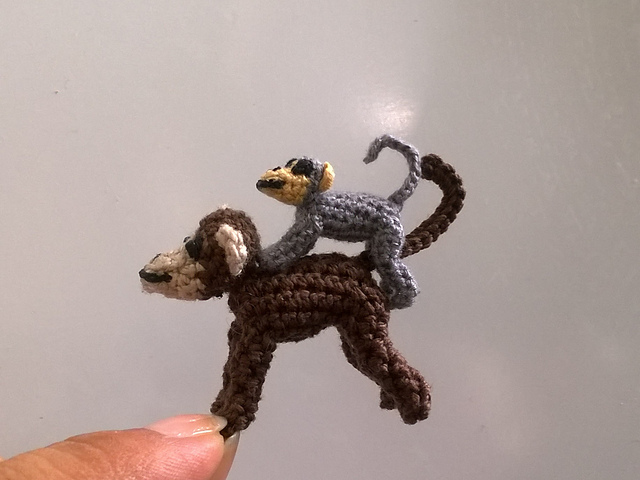 Mini Monkey Amigurumi