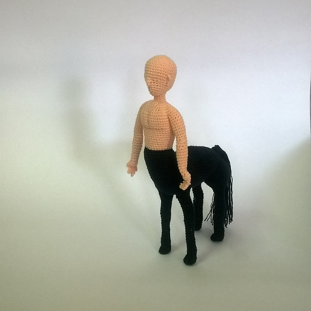 Man centaur, half human half horse