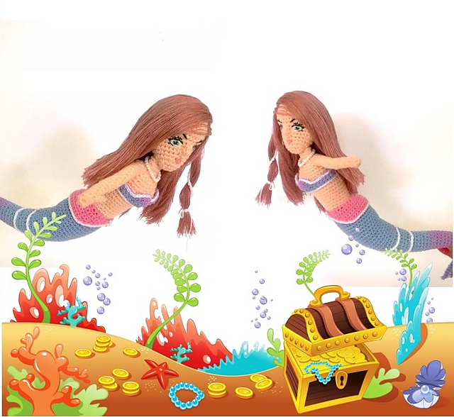 Pearl Mermaid Princess #R141