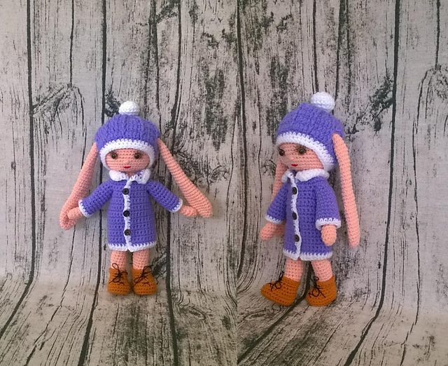 Bunny doll amigurumi