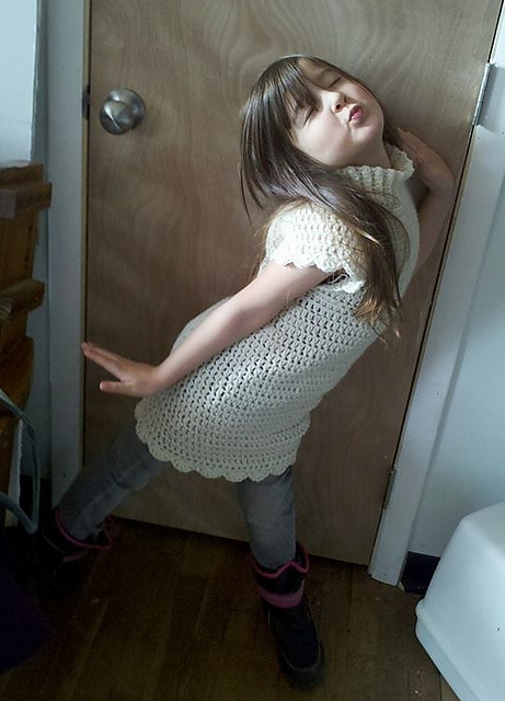 Little Girly Sweater Dress