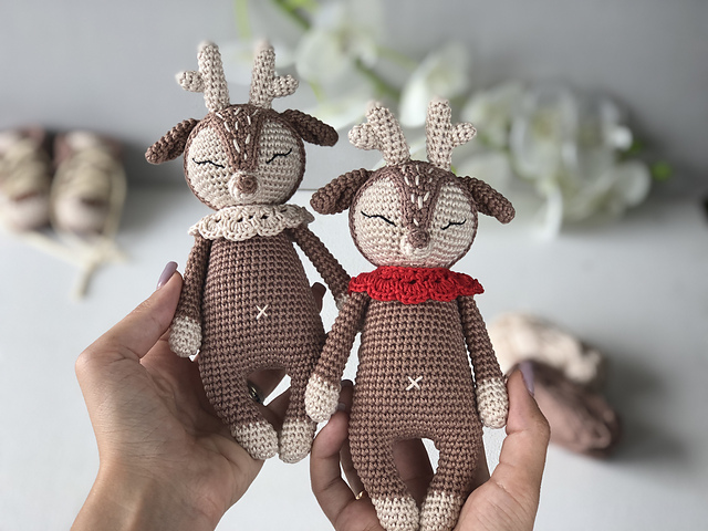 Deer Amigurumi Toy - Toby