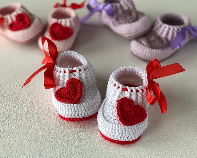 Heartfelt Baby Booties