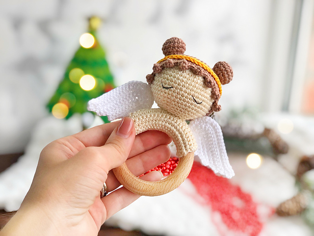 Angel Baby Rattle/Teether