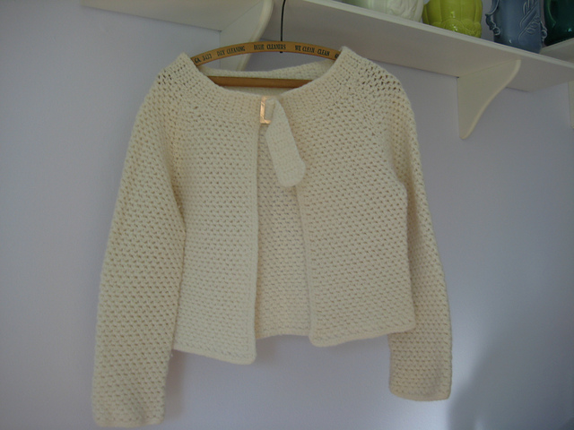The Little Cardigan (crochet)