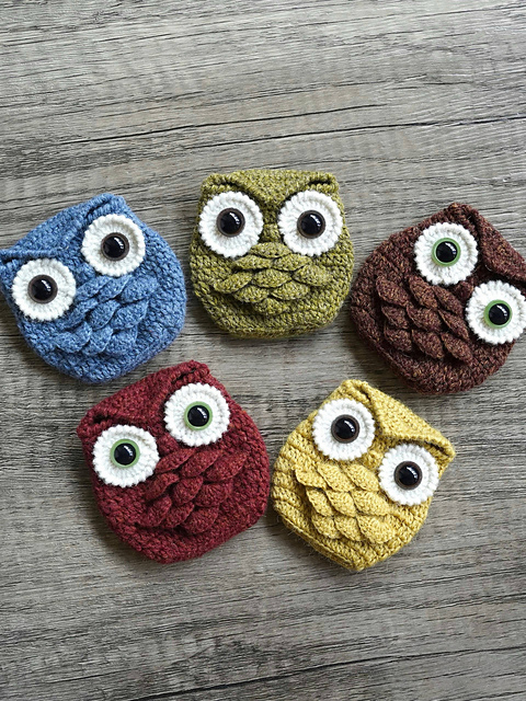 Owl Pouch Crochet