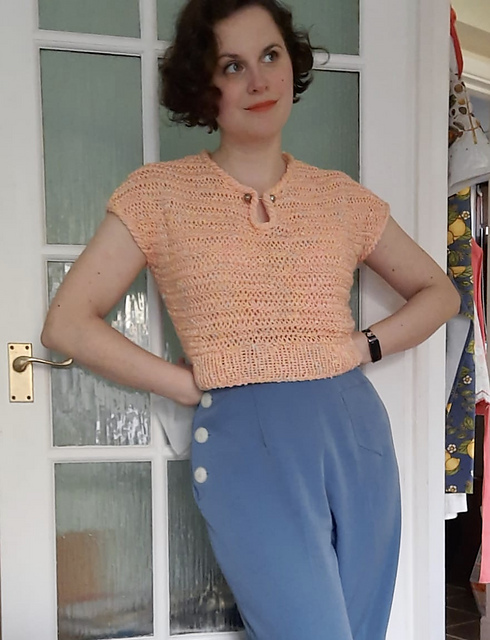 Jiffy Knit Blouse #1100