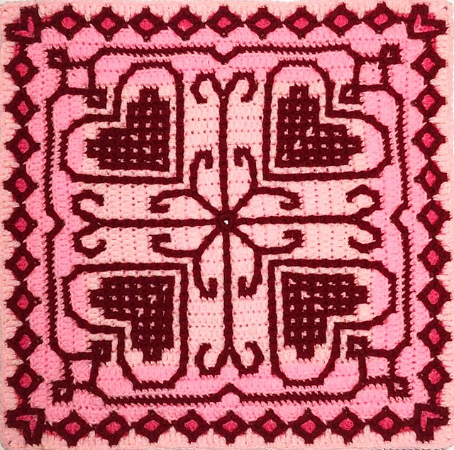JOSEFINE Mosaic square