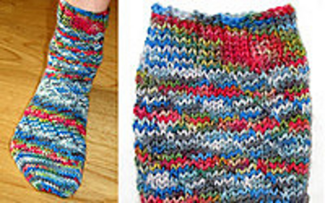 Helter Skelter Socks
