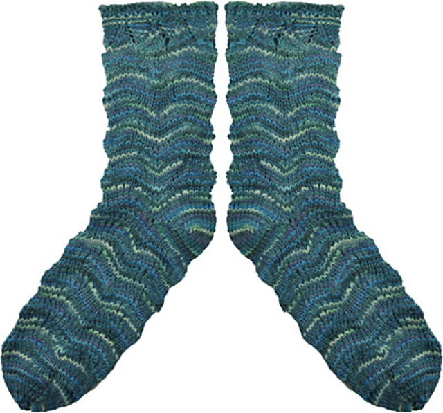 Lady of Shalott Socks