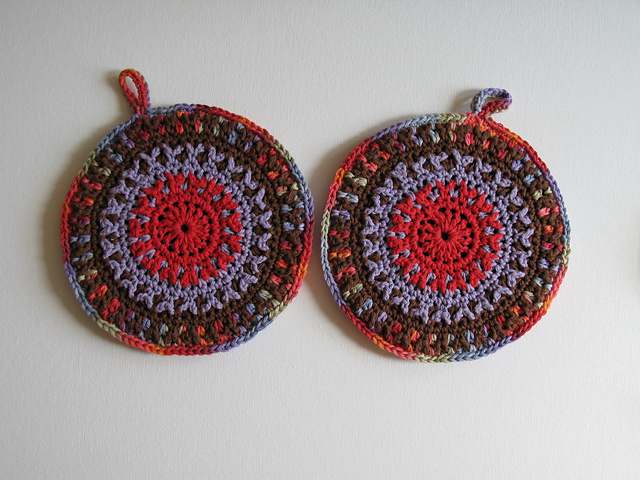 Cool Flames Potholder