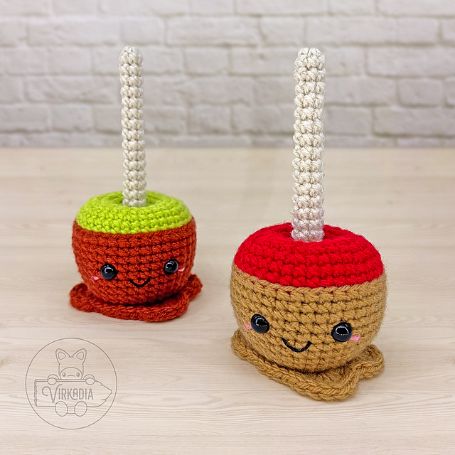 Ravelry Candy Apple Cutie pattern by Joey Diehl