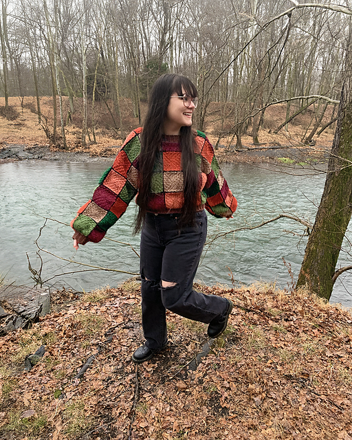 Patchwork Sweater