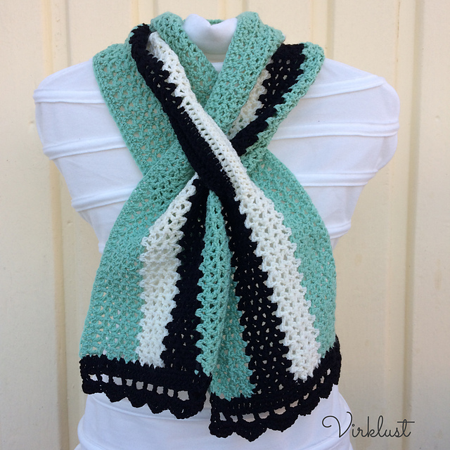 Letitia keyhole scarf