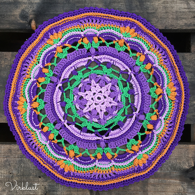 Dazzling Dahlia Mandala