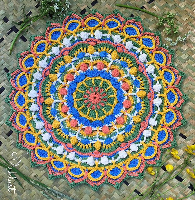 Summer Burst Mandala