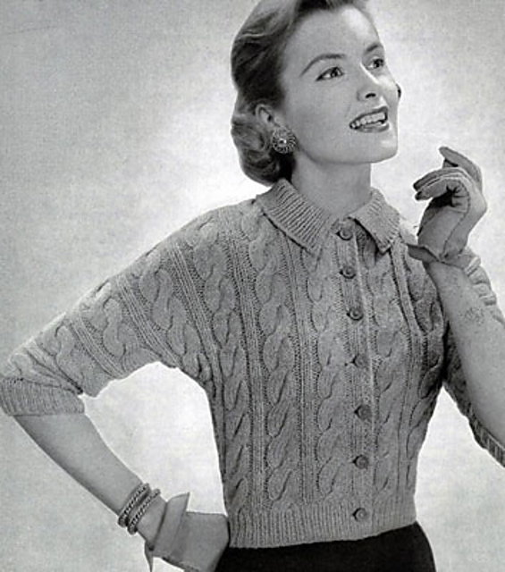 Cardigan Sweater No. 466