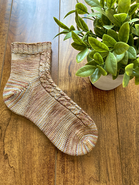 The Autumn Path Socks
