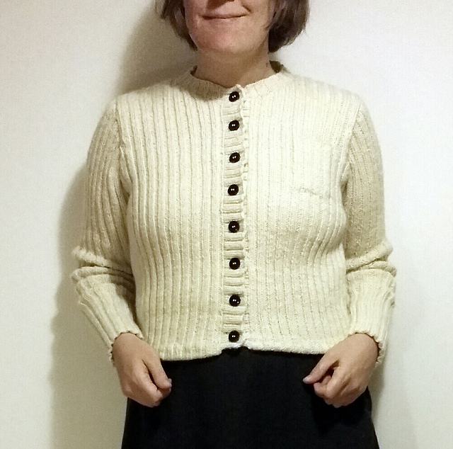 Ribbed Cardigan