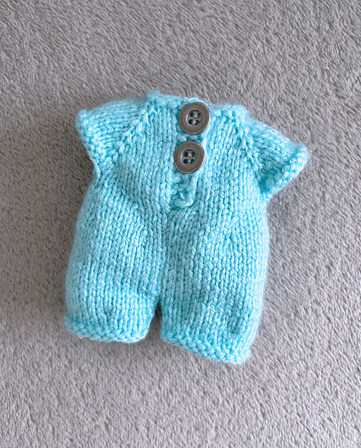 Blue romper