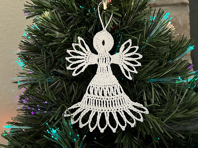 Flat Christmas Angel 4
