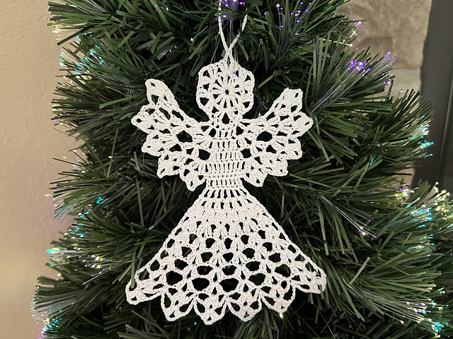 Flat Christmas Angel 5