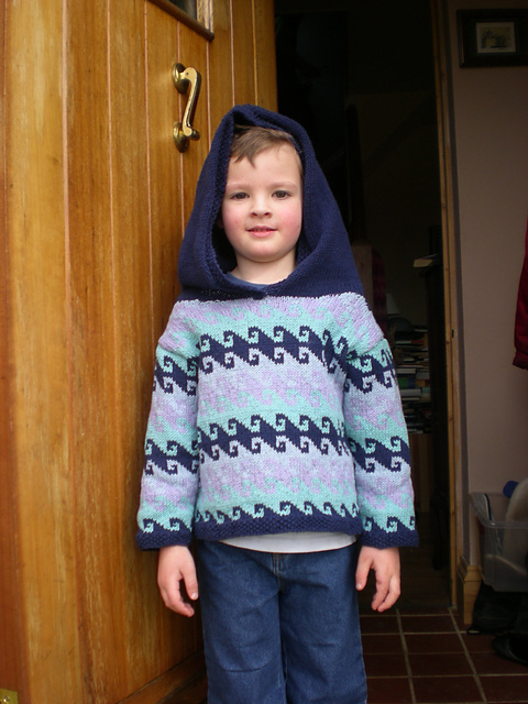 Waves Children's Hoodie