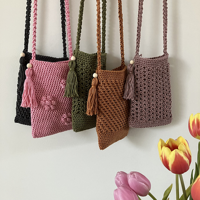 Crochet bag TRIO