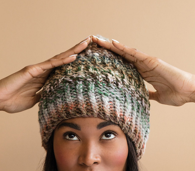 Basketweave Beanie