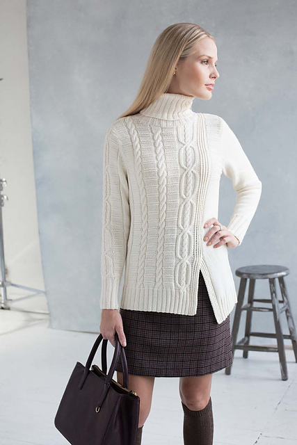 #01 Asymmetrical Turtleneck