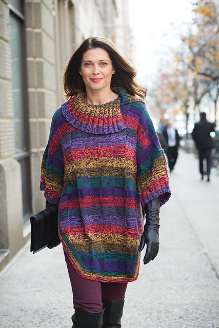 #01 Textured Poncho