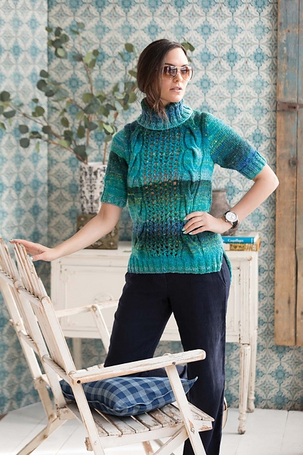 Cabled Tee