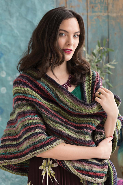 Easy Striped Wrap