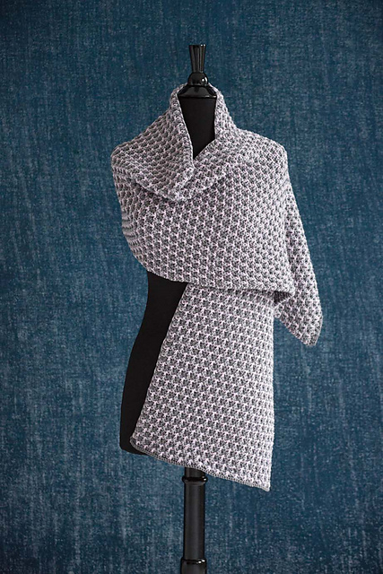 #03 Slip Stitch Stripe Wrap