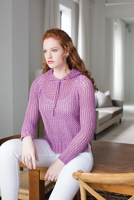 #12 Eyelet Raglan Hoodie