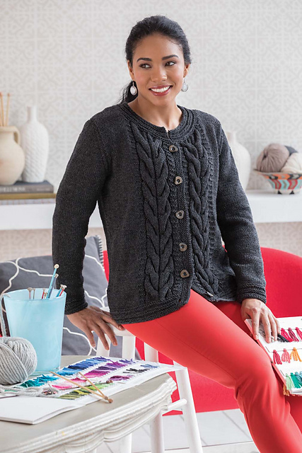 #17 Cabled Cardigan