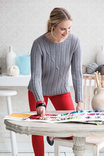 Ribbed Pullover