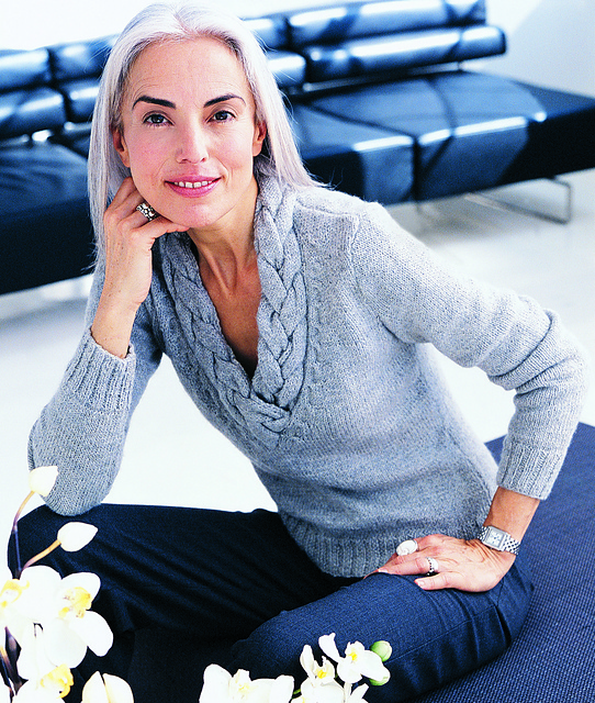 #26 Cable Trim Pullover
