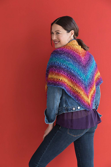 #13 Rainbow Shawl