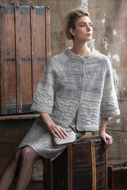 Diamond-Texture Cardi