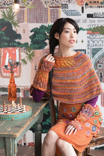 Capelet and Arm Warmers
