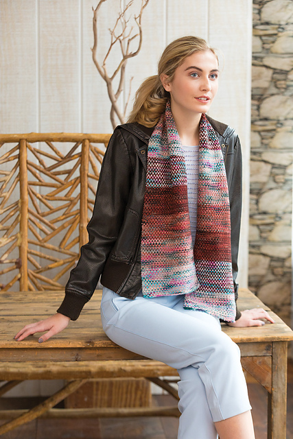 #25 Linen Stitch Scarf