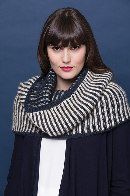 #14 Brioche Rib Cowl