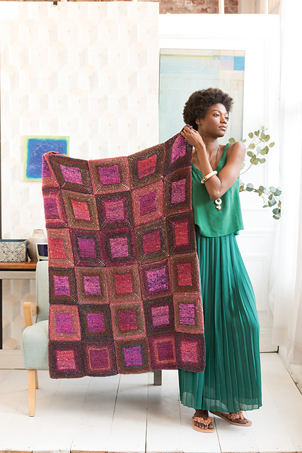 Square in a Square Blanket