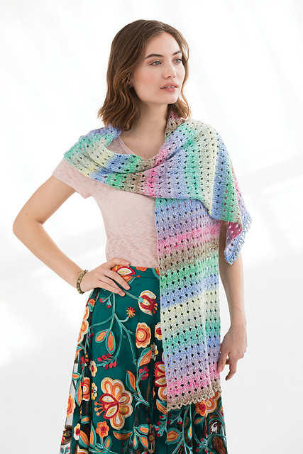 Eyelet Scarf