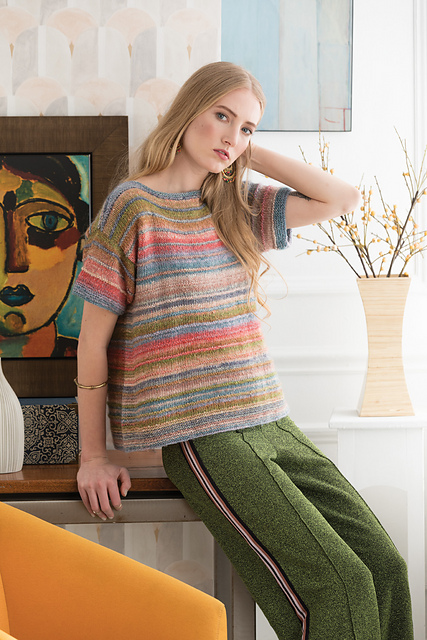 Garter Gusset Tee