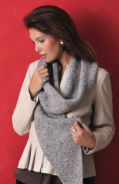 #13 Triangle Fusion Shawl