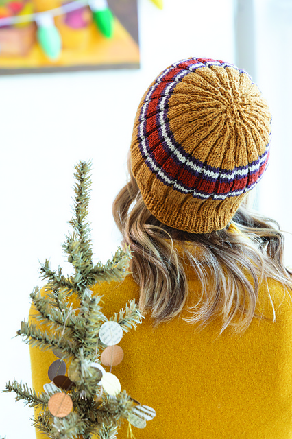#14 Striped Rib Hat